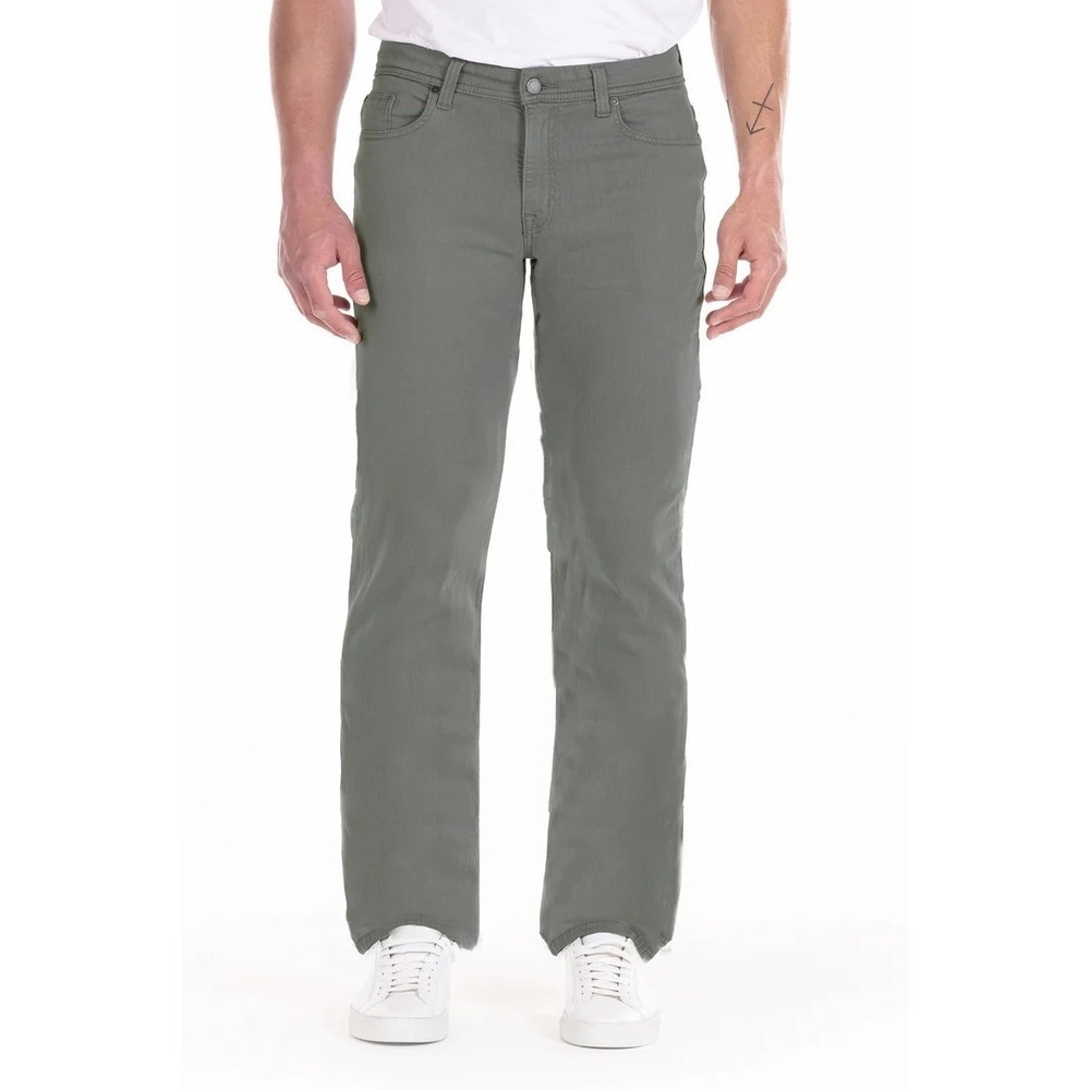 Fidelity Denim Men's Olive Green Straight Leg Pants Size 50 11 / 33 Cotton Blend